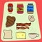 Big Set of common Food Items found in every house