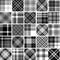 Big set of seamless tartan patterns