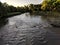 The Big Sioux River in Sioux Falls, South Dakota