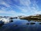 Big sky and ice Antarctica