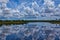 Big Sky over the Everglades - In Color Version