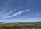 A Big Sky over the Olive Groves and Lagoon of Fuente de Piedra, an inland Saltwater lake.