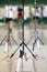 Big sport bows stand on stilts