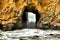 Big stone hole at pfeiffer beach