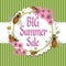 Big summer sale