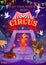 Big top circus magic show animals and clowns