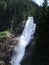 Big waterfall in austria europe krimml