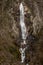 Big waterfall with beautiful lagoons in Arouca geopark , Portugal