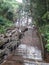 Big Waterfall and Railing view at Amboli India