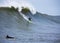 Big Wave Surfer Garrett McNamara Surfing Mavericks California
