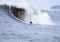 Big Wave Surfer Shaun Walsh Surfing Mavericks California