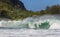 Big Wave at Tunnels Beach at Kauai