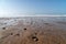 Big waves in the Atlantic Ocean - Perfect surf in the desert of Morocco, Africa.