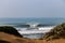 Big Waves Breaks in Northern California near San Francisco