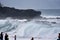 Big Waves at Waimea Beach Oahu Hawaii