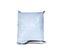 Big white polythene plastic closed bag delivery shipping online ordering isolated on  background , clipping path