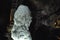 Big white stalagmite