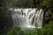 Big and wide Shifen Waterfall in Taiwan