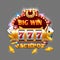 Big win lottery casino on transparent background