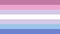 Bigender Flag symbol