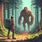 Bigfoot encounter