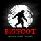 Bigfoot roams these woods graphic