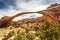 The biggest Landscape Arch in Arches National Park, Utah