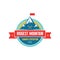 Biggest Mountain - Summer Expedition 2014 - Vector badge