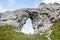 Biggest rocky window, Ohniste, Low Tatras mountains, Slovakia