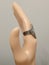 Bijou boho silver rings on mannequin finger