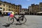 Bike in Amphitheater square in Lucca