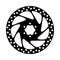 Bike Brake Disc Icon