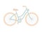 Bike colorful icon vector. Bicycle logo