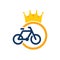 Bike King Logo Icon Design