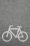 Bike lane path way cycle bicycle road traffic copyspace copy spa