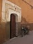 Bike in a Marrakesh street in Morocco