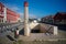 bike path that crosses the Santa apolonia train station area and the Lisbon cruise port