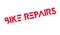 Bike Repairs rubber stamp