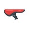 Bike saddle icon, flat style