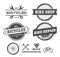 Bike shop and repair emblems