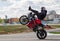 Bike stunt show