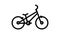 bike transport color icon animation