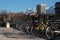 Bikes park in Grenoble