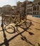 Bikes and Shadows in Amsterdam