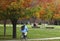 Biking Across Campus