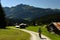 Biking in Alp Nagens, Flims, Graubunden, Switzerland