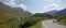 Biking over Silvretta Verwallgruppe, Vorarlberg, Austria