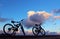 Biking at San Diego coast