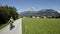 Biking in Sankt Johann in Tirol, Kitzbuheler Alpen, Tirol, Austria