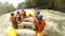 Bikini Girls On Extreme White Water Rafting